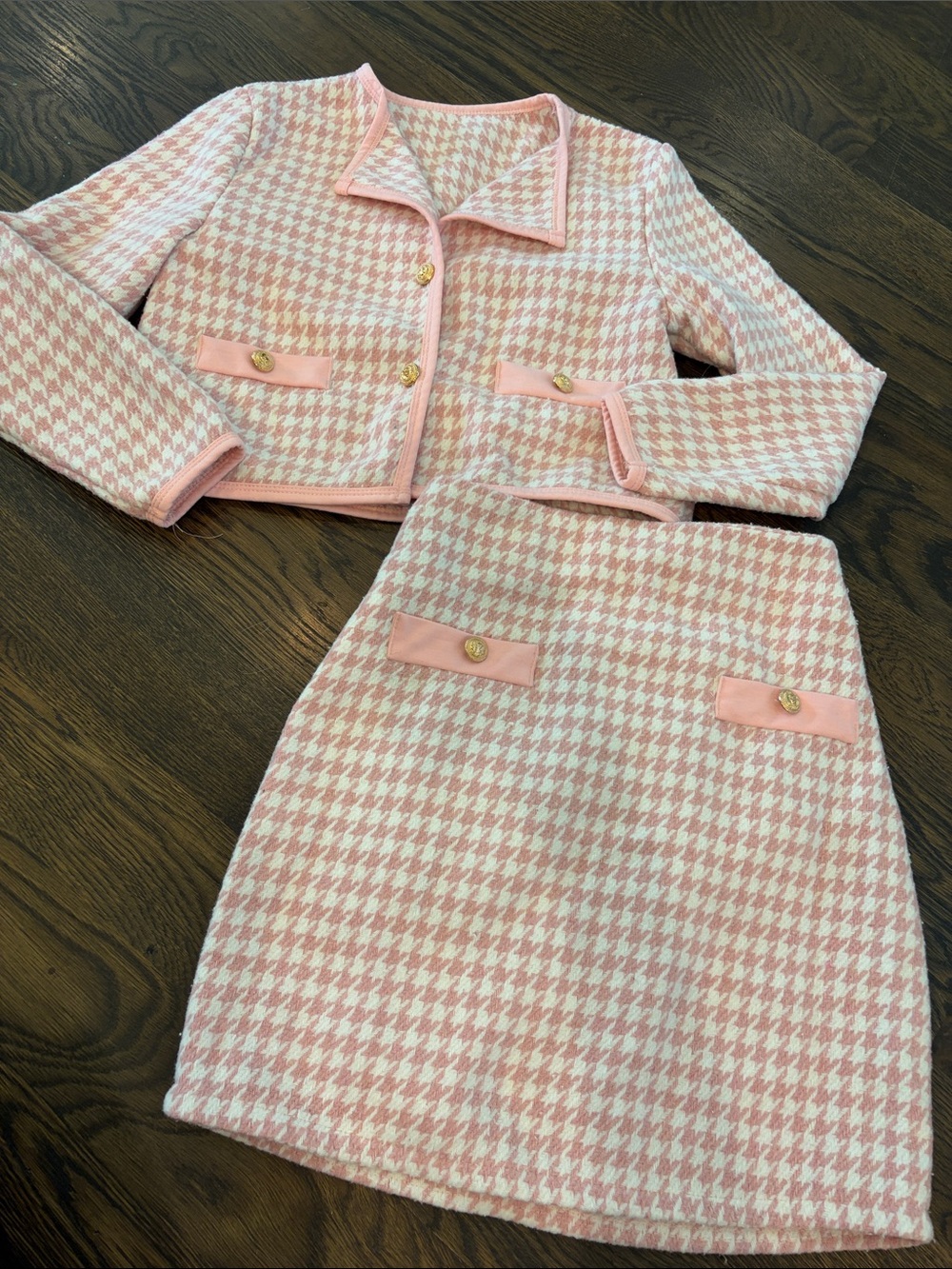 Girls 2 piece preppy outfit / Elle Woods